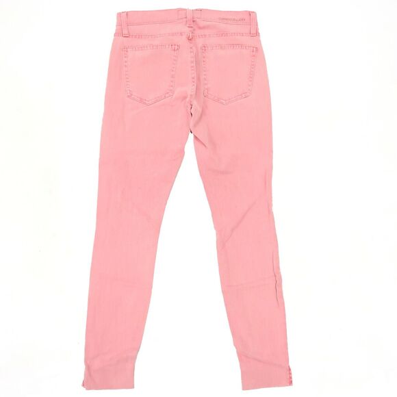 Current/Elliott The Side Slit Stiletto Jeans in Faded Red (Pink) Sz 23 NWT $208 - Picture 6 of 11